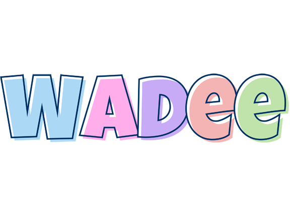 Wadee pastel logo