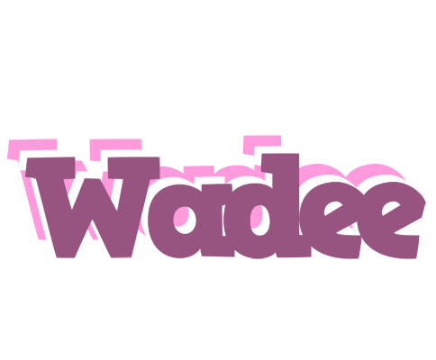 Wadee relaxing logo