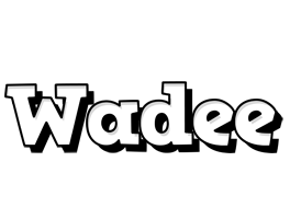 Wadee snowing logo