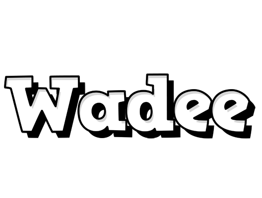 Wadee snowing logo