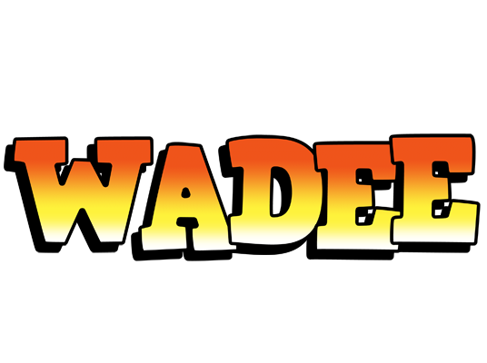 Wadee sunset logo