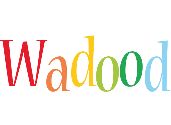 Wadood birthday logo