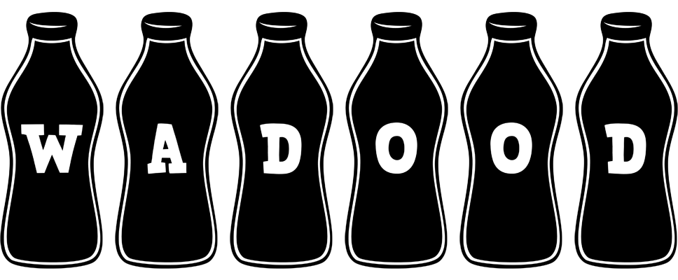 Wadood bottle logo