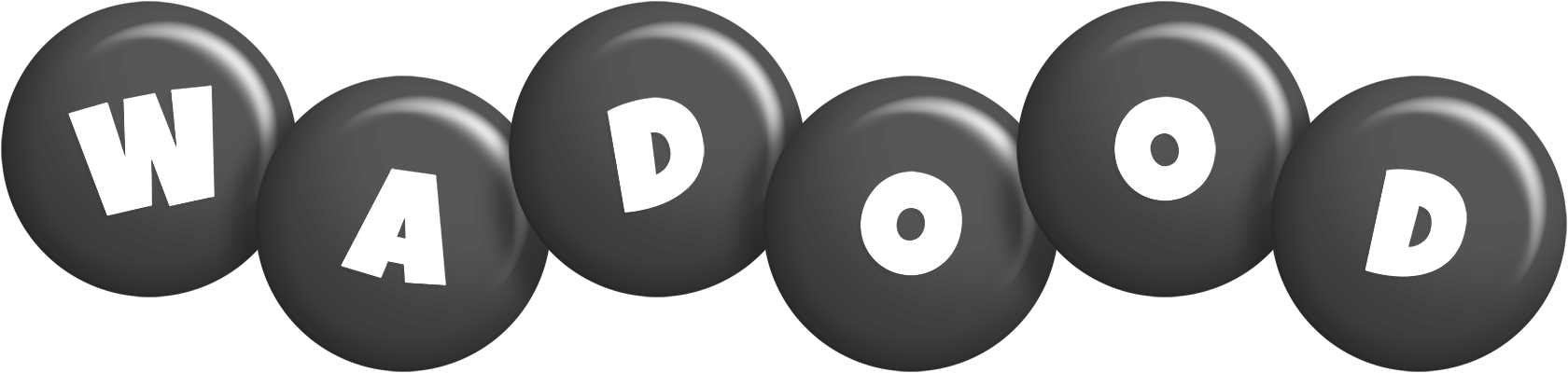 Wadood candy-black logo