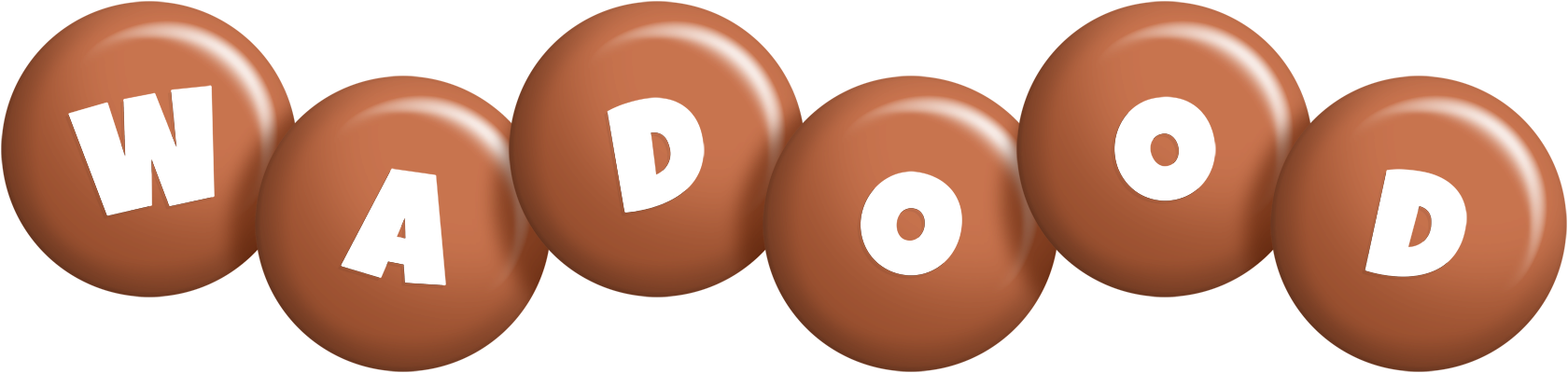 Wadood candy-brown logo