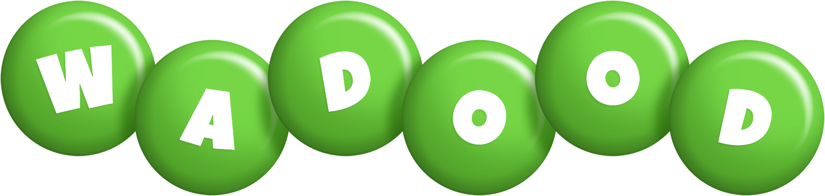 Wadood candy-green logo