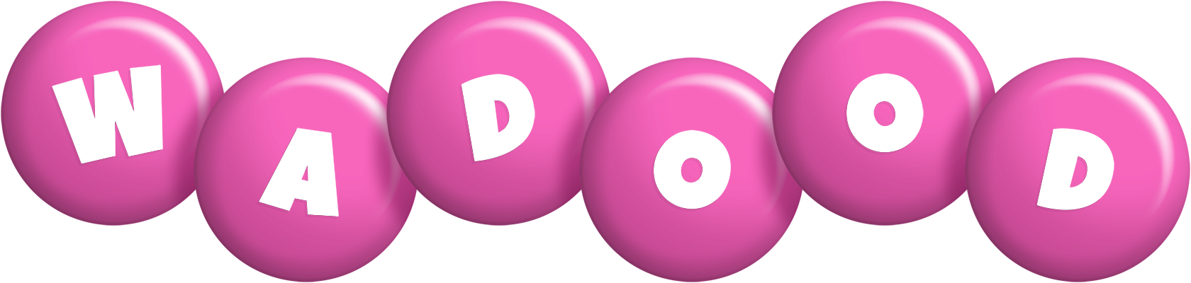 Wadood candy-pink logo