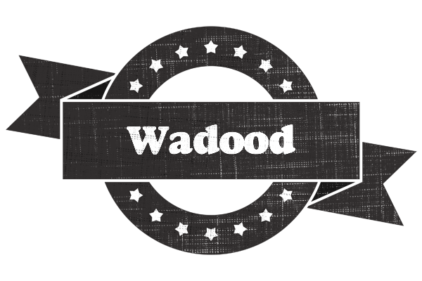 Wadood grunge logo