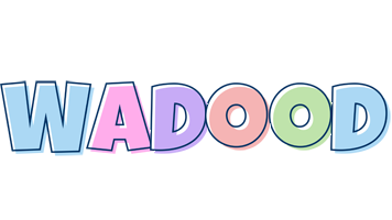 Wadood pastel logo