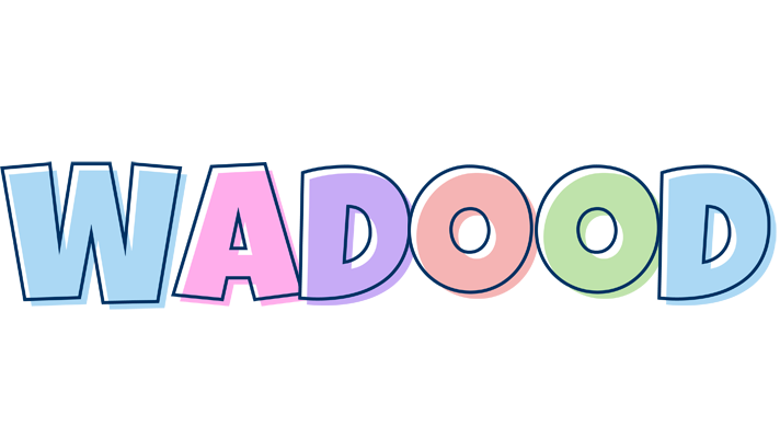 Wadood pastel logo