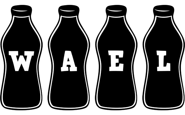Wael bottle logo