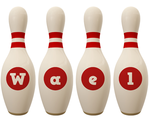 Wael bowling-pin logo
