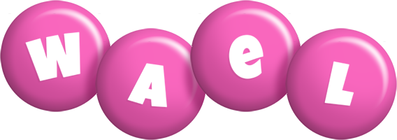 Wael candy-pink logo