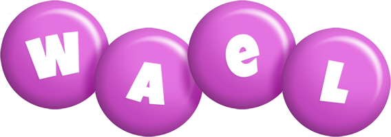 Wael candy-purple logo