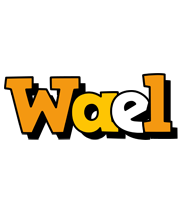 Wael cartoon logo
