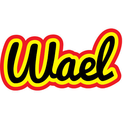 Wael flaming logo