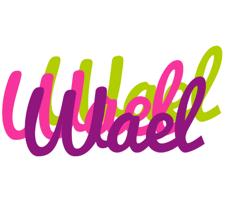 Wael flowers logo