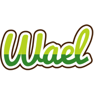 Wael golfing logo