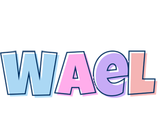 Wael pastel logo