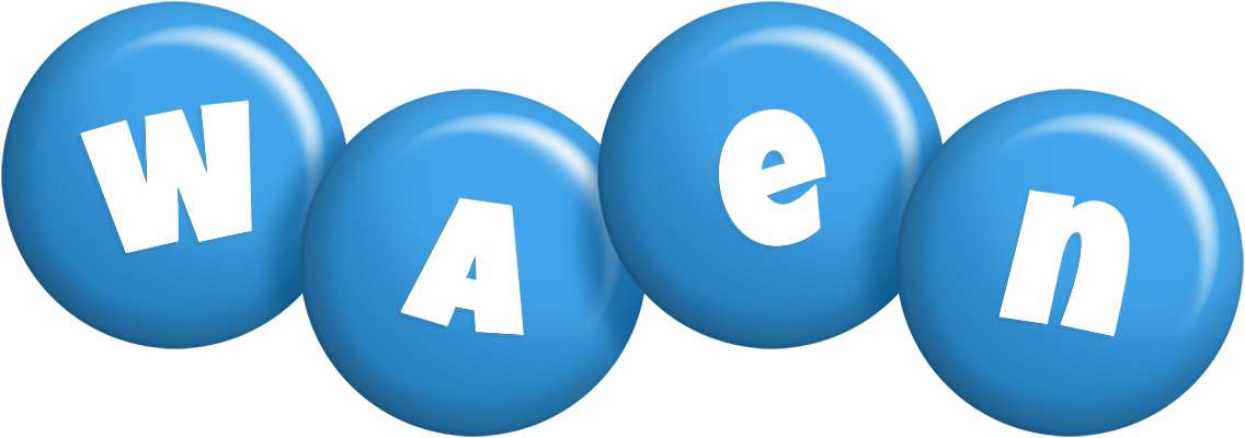 Waen candy-blue logo