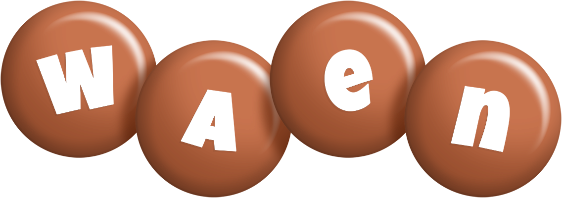 Waen candy-brown logo