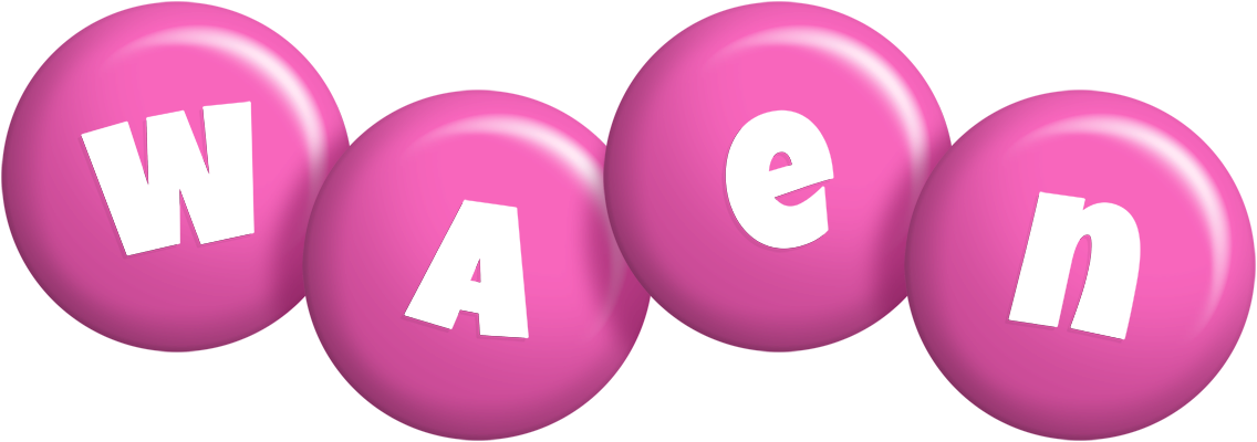 Waen candy-pink logo