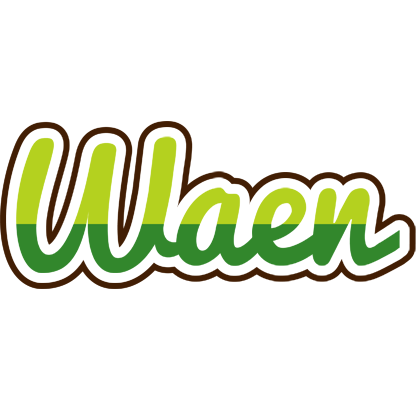Waen golfing logo
