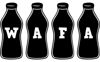 Wafa bottle logo