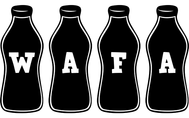 Wafa bottle logo