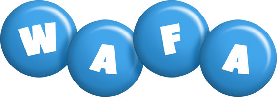 Wafa candy-blue logo