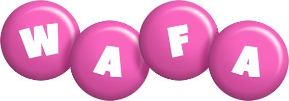 Wafa candy-pink logo