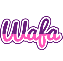 Wafa cheerful logo