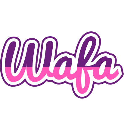 Wafa cheerful logo