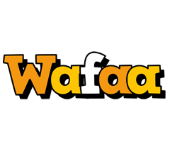 Wafaa cartoon logo