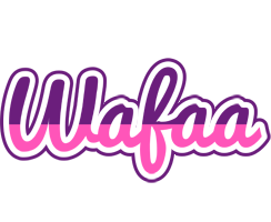 Wafaa cheerful logo