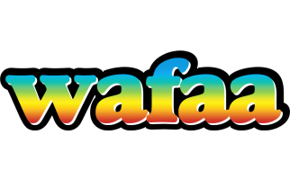 Wafaa color logo
