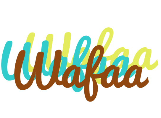 Wafaa cupcake logo