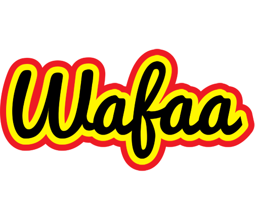Wafaa flaming logo