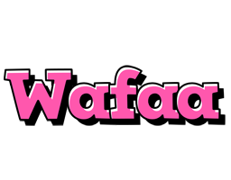 Wafaa girlish logo