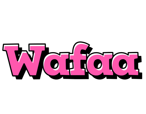 Wafaa girlish logo