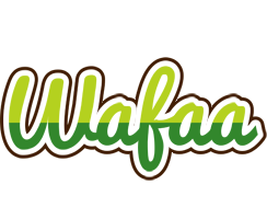 Wafaa golfing logo