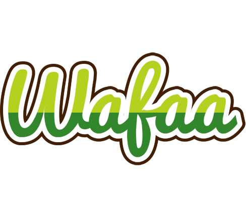 Wafaa golfing logo