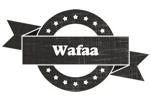Wafaa grunge logo