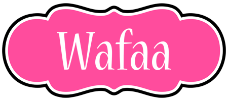 Wafaa invitation logo
