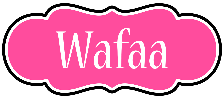 Wafaa invitation logo