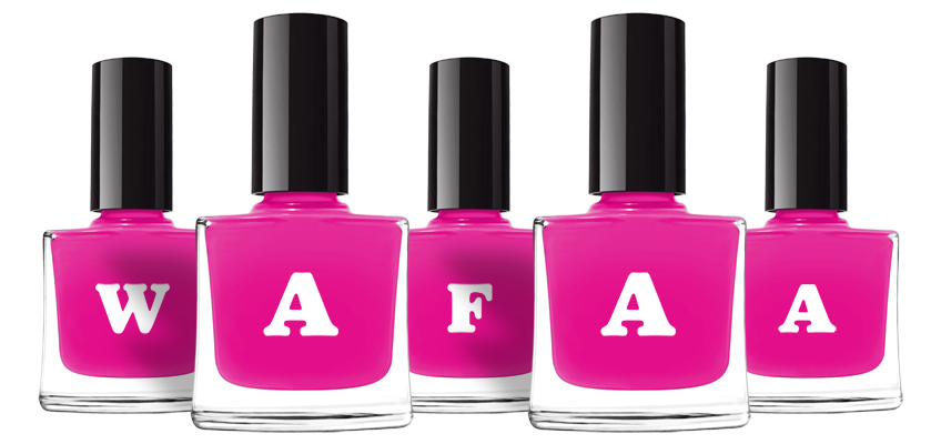 Wafaa nails logo