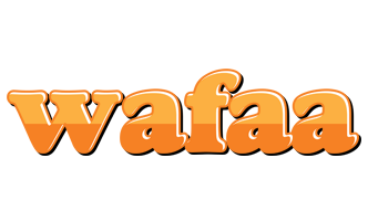 Wafaa orange logo