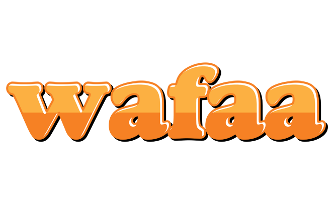 Wafaa orange logo