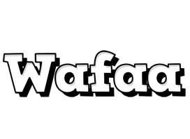 Wafaa snowing logo