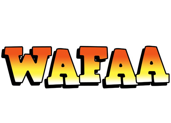 Wafaa sunset logo